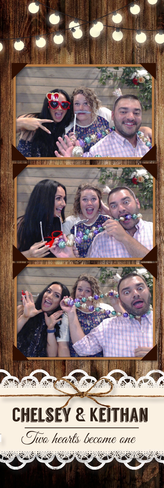 Chelsey & Keithan’s Wedding | View more photos from the event at gallery.photoboothbillings.com/u/PhotoBoothBillings/Chelsey-Keithan’s-Wedding